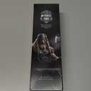 Heated Ionic Hair Straightening Brush for Men - 5 Temperature Settings, Anti-Scald, Beard Shaper & Travel Bag (Black)