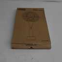 YISSVIC Electric Fly Swatter Bug Zapper Racket Dual Modes Mosquito Killer with Purple Mosquito Light Rechargeable for Indoor Home Office Backyard Patio Camping, Black