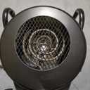 BioGreen Electric Greenhouse Heater & Fan with Digital Thermostat PALMA | 1500 Watts, 5100 BTU/ hr | 5800 ft³/ h Air Circulation -58 to 210.2°F | Stainless Steel | Spraywater Proof