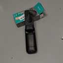 Aecooly Slim Portable Fan, Thin Handheld Fan, USB Rechargeable Mini Personal [24H Max Cooling Time], Battery Powered Small Foldable Pocket for Travel, Summer, Gifts for Women&Men, Girls -Black (1 Pack without Mirror)