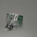 QCAA Solid Brass Flush Ring Pull, 36.5 x45 mm, Matte Black, 1 Pack, Made in Taiwan