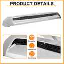 Hood Scoop Front Hood Bulge Molding For 2014-2021 Toyota Tundra Chrome Grill Front Upper Grille 761800C030 TO1231102