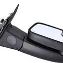 Towing Mirror Replacement Fit for 02-08 DodgeRam 1500 for 03-09 Dodge Ram 2500 3500 Pickup Truck Power Heated Tow Folding Side View Mirror Passenger Side