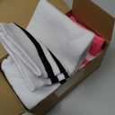 Liliful 4 Pcs Soccer Shin Guards Set for Girl Kids Youth Include 1 Shin Guards & 3 Sport Socks Protective Lightweight Gear Leg Pads Gear for 3-15 Girls Boy Children Teens (Small, Rose Red)