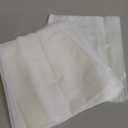 25 Pcs 13x10 Inch Frosted Resealable Clothing Bags - 3 Mil Heavy-Duty Plastic Packaging for Apparel Storage | Travel & Small Business Organizer for Shirts, Delicate Garments-No Vent Holes