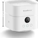 Air Purifier and Humidifier Combo for Bedroom, Covers Up to 200ft, H13 True HEPA Filter, 400ML Water Tank, Quiet Cool Mist Top Fill Essential Oil Diffuser for Baby, Pet Room, APP Control
