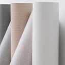 Haimin Fabric Wallpaper Textured Contact Paper (24in X 393in) White Peel and Stick Faux Linen Wall Paper Self-Adhesive Vinyl Wallpaper Herringbone Look
