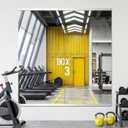 Home Gym Mirrors for Wall, 50”x25”x2 PCS Large Workout Mirrors for Home Gym