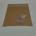 ERRULAN Acrylic Clear Fish Tank Divider, Fish Separator for Aquarium, Plate Baffle Cover Blocking Fish Partition Net for Separating Fish and Creating Unique Aquatic Environments(35x40cm/13.8x15.7in)
