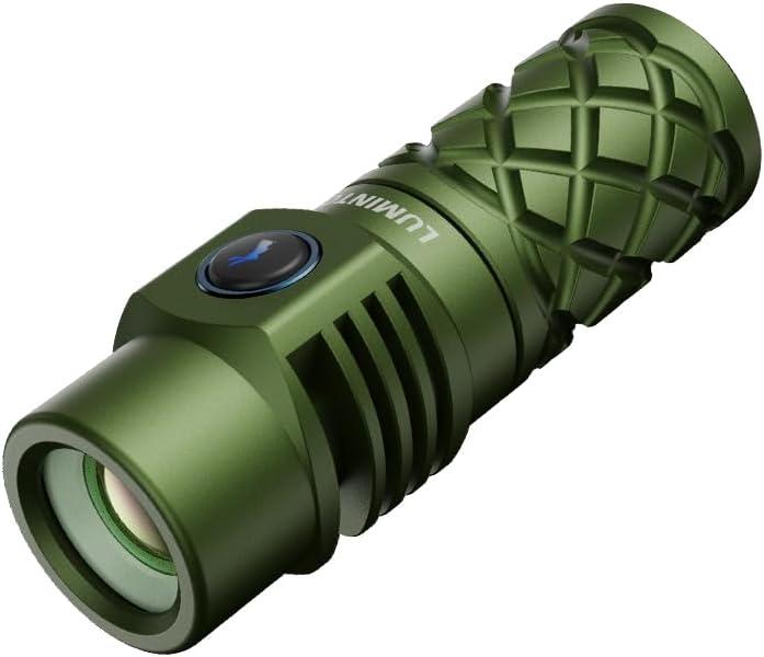 LUMINTOP Thor MINI Rechargeable LEP Flashlight - 350 Lumens, 700 Meters Range, Laser Technology, Waterproof, Green