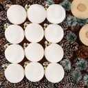 12 Pack Velvet Christmas Ball Ornaments Large Flocked Christmas Tree Hanging Ornaments Shatterproof Flocked Decorative Balls for Xmas Tree Decorations (White, 3.15inch)