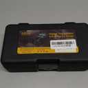 AZUNO Digital Tire Inflator with Pressure Gauge, 200 PSI, Heavy Duty Air Compressor Accessories, with Rubber Hose Lock on Air Chuck and Quick Connect Coupler, Comes with a Portable Carrying Box