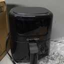 CHEFMAN 2 Qt Mini Air Fryer – Digital Space-Saving Compact Air Fryer with Nonstick and Dishwasher Safe Basket, Quick & Easy Meals in Minutes, Features Digital Timer and Shake Reminder – Black