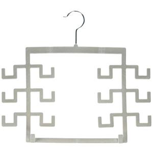 Whitmor Spacemaker Tank Top Hangers-S/2 Gray