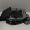 Morpilot 24-inch Portable Collapsible Dog Crate: Travel Dog Crate Soft-Sided for Small Dogs up to 27lbs, with Foldable Bowl, Shoulder Strap & Storage Pockets, Grey (23.6"L x 16.5"W x 16.5"H)