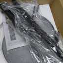 Coat Rack with Natural Marble Base, Metal Freestanding Coat Rack with 8 Hooks, 3 Adjustable Size Sturdy Coat Tree for Bags, Coats, and Hats for Entryway, Hallway, Bedroom, Office, Black