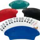 Yuanhe Set of 4 Playing Card Holder for Kids Seniors,Hands Free Cards Holders for Poker Parties, Family Card Game Nights