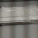 SEEYE 2 Inch Faux Wood Blinds for Indoor Windows with Crown Valance, Cordless Room Darkening Window Blind, 29" W x 60" H, Horizontal Wooden Shades for Bedroom, Kitchen, Office, Doors, White