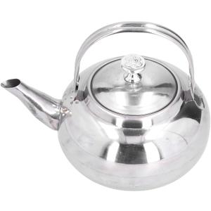 Stainless Steel Tea Kettle, Stovetop Coffee Pot With Short Mouth For Gas Stove Induction Cooker Rice Cooker Practical Kitchen Tool Fast Heating Speed(14cm)