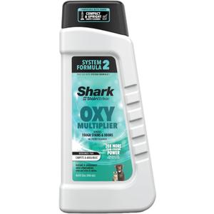 Shark StainStriker OXY Multiplier Formula for All Shark Portable & Upright Carpet Cleaners, Formulated for All Carpets, Upholstery & Area Rugs, Instantly Eliminates Odors, 32oz, EXOX32