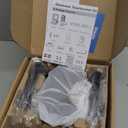 HIDALIFE Keyless Entry Door Lock with Keypad and Handle for Front Doors, Touchscreen Electronic Door Lock, Anti-peep Password, Auto-Locking, Matte Black