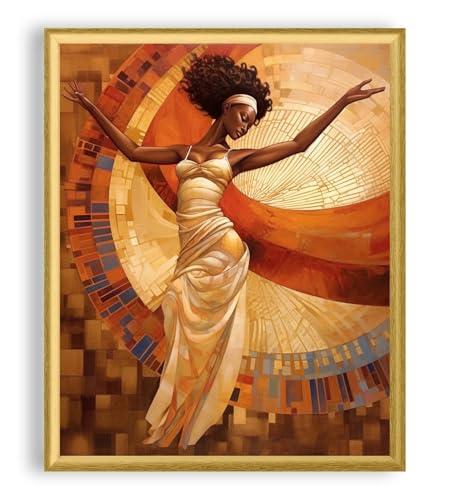 Art Shoppe Framed Print Wall Art, Vintage Wall Décor for Living Room, Bedroom, Office, High-Resolution Image on Premium Art Paper, 3/4" Frame with Plexiglass Front, Ready to Hang, 17"x21"