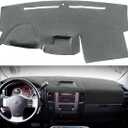 Dash Cover Mat Custom Fit for Nissan Armada 2004 2005 2006 2007/ Titan 2004-2012 no Navigation,Dashboard Cover Cap Pad Carpet (Dark Gray) Y59