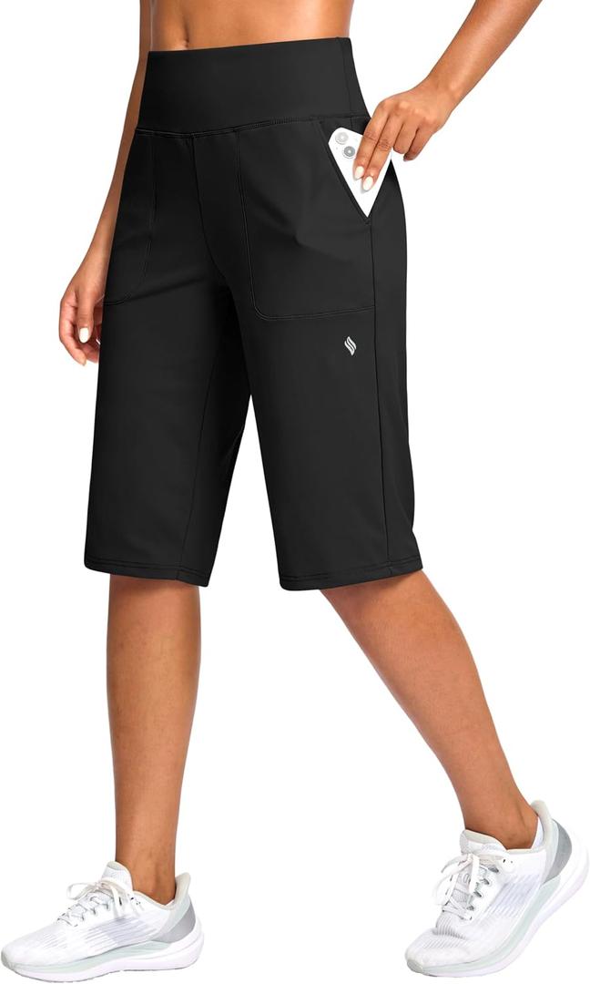 SANTINY 14"/12" Long Shorts for Women