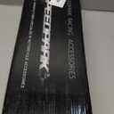 Exhaust Muffler 1.5-2"Inlet with Removable DB Killer for Street/Sport Motorcycles and Scooters with 38,51mm Diameter Exhaust Pipes(Matt black)