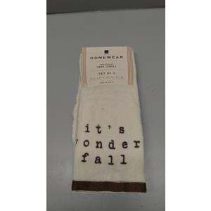 Home Wear Hand Towels Set Of 2 15x25