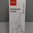 SupMaKin Safe Mandoline Slicer for Kitchen, Potato Slicer for Chips, Vegetable & Food Cutter,Thickness Adjustable 0.1-8 mm, Kitchen Faster Slice Artifact (Only Slicer)