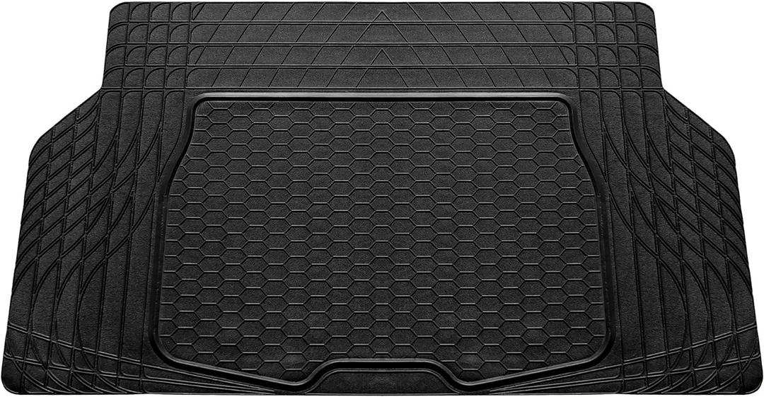 FH Group ClimaProof Universal Cargo Mat  All-Weather, Trimmable Trunk Mat (55" W x 31.5" D)  Fits Most Cars, SUVs & Trucks  Black