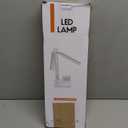 Dimmable LED Desk Lamp with USB Charging Port Bright, 50 Lighting Modes Dual Swing Arm Architect Table Lamp Light Desk Lamp for Home Office Dorm Piano Nail (Black-Upgraded)