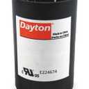 Dayton Motor Start Capacitor,340-408 MFD,Round