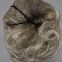 Ombre Blonde Wavy Wigs for Women Shoulder Length Side Part Blonde Synthetic Party Wig