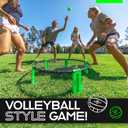 GoSports Slammo Game Set (Includes 3 Balls, Carrying Case and Rules) - Outdoor Lawn, Beach & Tailgating Roundnet Game