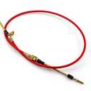 1 PC 4 Ft Length Super Duty Race Shifter Cable BM80832 Single Eylet Threaded Morse Style Suits B&M