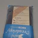 DAIXI 18 Inch 30 Strands 0.8cm Thickness 100% Real Human Hair Dreadlock Extensions for Man/Women Full Head Handmade Permanent loc Extensions Bundles Can Be Dyed Bleached Curled Twisted