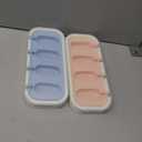 WMKGG 1.2 oz Super Mini Popsicle Silicone Molds for Kids, 2 PCS Classic Homemade Ice Pop Molds With Sticks and Lid, Stackable Ice Cream Molds