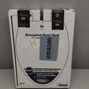 KOHLER K-4774-0 Brevia Elongated White Toilet Seat with Quick-Release Hinges And Quick-Attach Hardware For Easy Clean, White