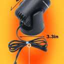 2 x Portable Car Heaters For Vehicle, 12v 150 W Car Heater, Car Defroster Windshield Heater, That Plugs Into Cigarette Lighter