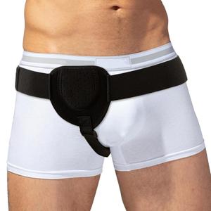 Hernia Belt for Men, Left or Right Inguinal Hernia Support Belt Pain Relief With Removable Compression Pads Adjustable Groin Hernia Truss for Pre/Post Surgery, Inguinal, Femoral and Groin Hernias