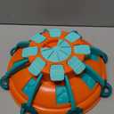 Outward Hound by Nina Ottosson Tower of Treats Level 4 Expert Dog Treat Puzzle for Enrichment, Orange