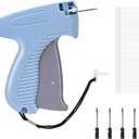 Tagging Gun for Clothing, Standard Retail Price Tag Attacher Gun Kit for Clothes Labeler with 6 Needles & 1000pcs 1" Barbs Fasteners & Organizer Bag for Store Warehouse Consignment Yard Sale