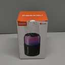 Passau Portable Bluetooth Speaker with Lights Show, 15W Loud Clear Sound, White Elephant Gifts for Adults, BT 5.4, LED Lights up Speakers Stocking Stuffers Gifts for Kids, Teen, Girls, Boys (Blue)