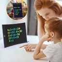 TECJOE 2 Pack LCD Writing Tablet, 8.5 Inch Colorful Doodle Board Drawing Tablet for Kids, Kids Travel Games Activity Learning Toys Birthday Gifts for 3 4 5 6 Year Old Boys and Girls Toddlers (Purple Pink)