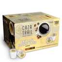 Caza Trail Coffee Pods, Blonde Roast, Single Serve (Packing May Vary) , 100 Count (Pack of 1), Best By APR0386S