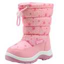 Apakowa Kid's Girls Cold Weather Snow Boots (Toddler/Little Kid), Size 22
