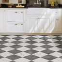FloorPops x Chris Loves Julia 12-in by 12-in Bonneville Grey & White Marble Peel & Stick Floor Tiles, FP4421 (Gray)
