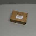 Fullhawl 100 Pcs Hanging Christmas Tree Mini Picture Frames Small Picture Frame Ornaments 2x3 Inch Black Photo Frames Glitter Paper Picture Frame with Ribbon for Family Photo Wall Table Decor